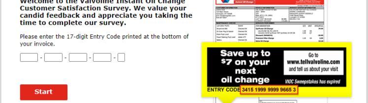 valvoline instant oil change